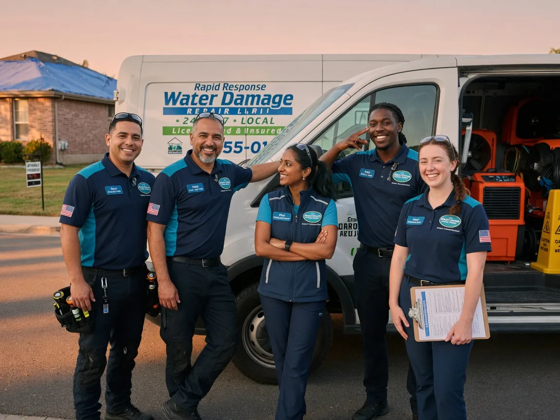 Water Damage Restoration company in Telferner, TX