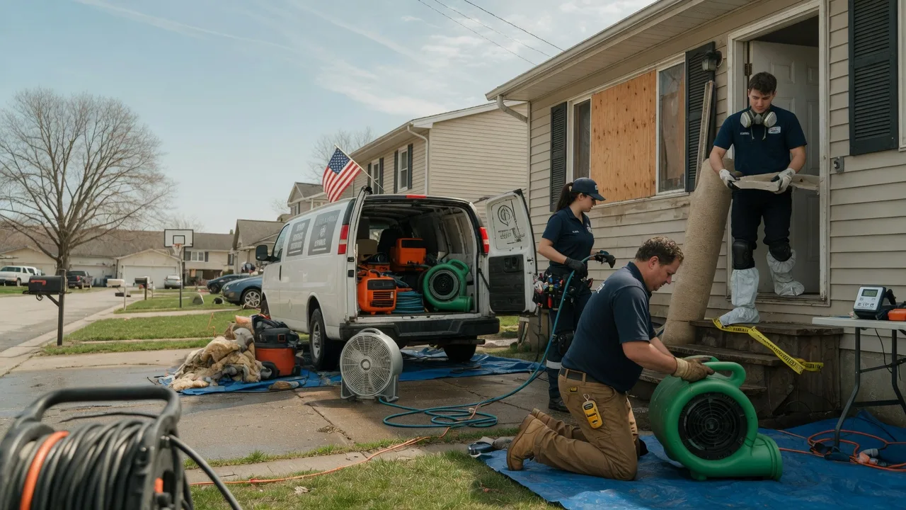 Water Damage Restoration in Telferner, TX near me